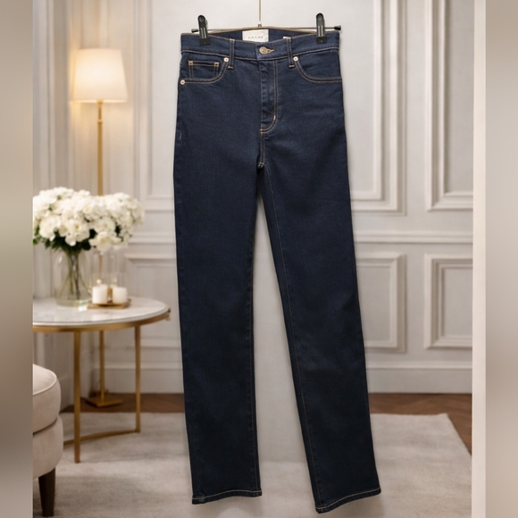 Frame Denim Denim - NWOT Frame Size 25 Denim Dark Blue Straight Leg Jeans